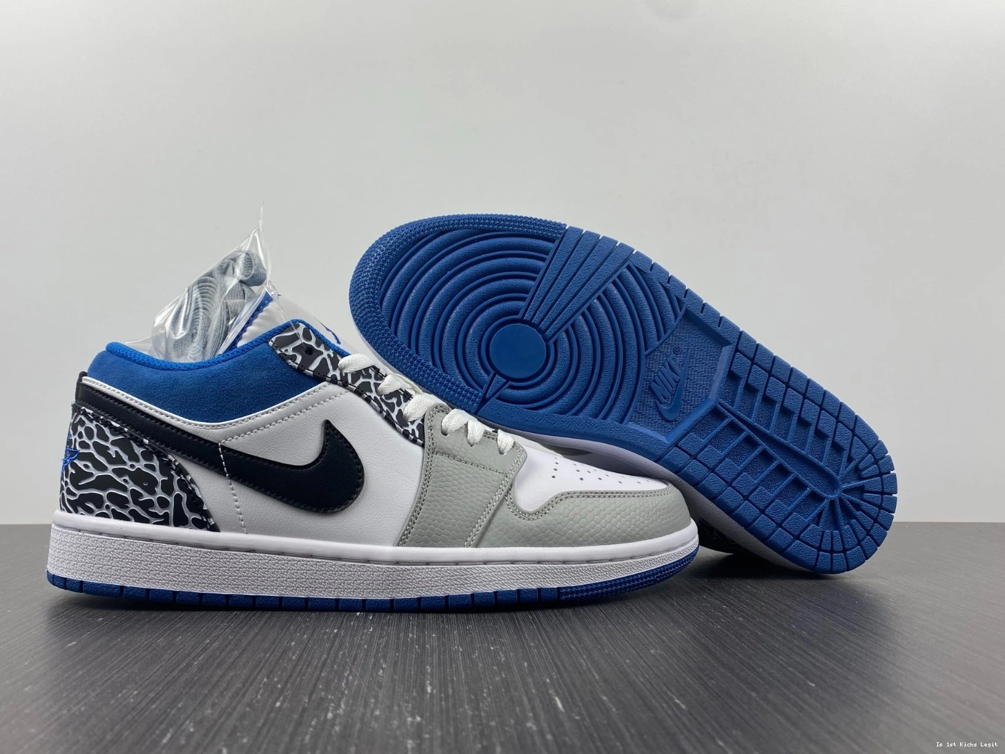 DM1199-140 True Jordan Low Blue 1 Air 0206